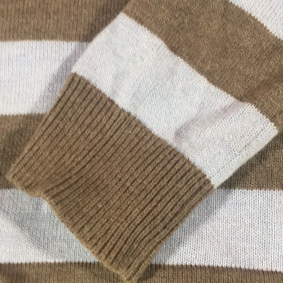 brown and blue light sweater - Picture 3 of 4